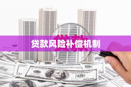 谢通门贷款风险补偿机制