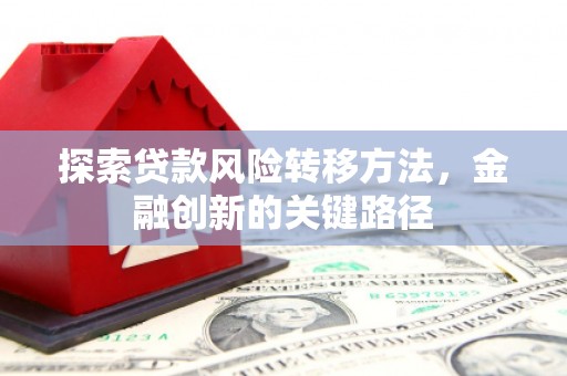 谢通门探索贷款风险转移方法，金融创新的关键路径