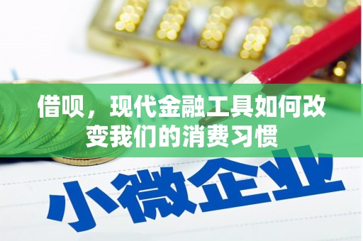 谢通门借呗，现代金融工具如何改变我们的消费习惯