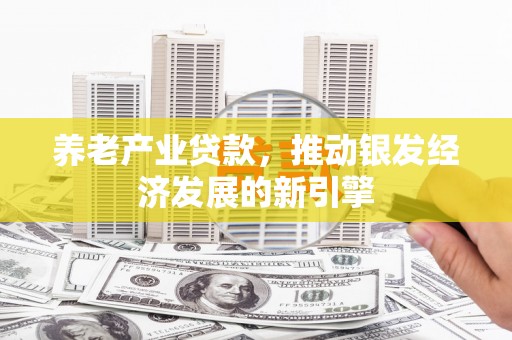 谢通门养老产业贷款，推动银发经济发展的新引擎