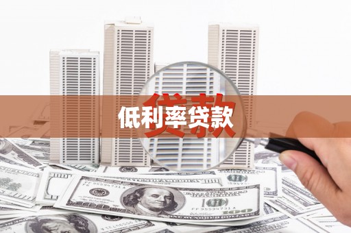 谢通门低利率贷款