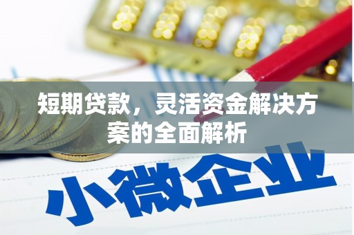 谢通门短期贷款，灵活资金解决方案的全面解析