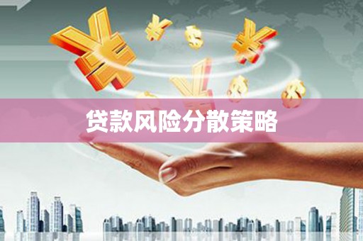 谢通门贷款风险分散策略
