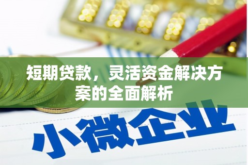 谢通门短期贷款，灵活资金解决方案的全面解析