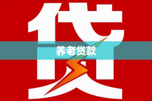 谢通门养老贷款