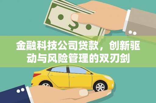 谢通门金融科技公司贷款，创新驱动与风险管理的双刃剑